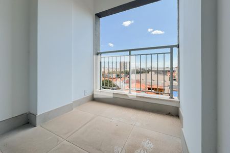 Varanda de kitnet/studio para alugar com 1 quarto, 27m² em Ipiranga, São Paulo