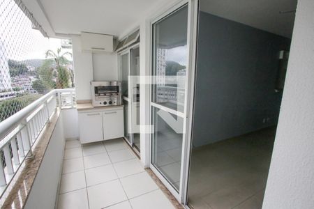 Varanda da Sala de apartamento à venda com 2 quartos, 60m² em Pechincha, Rio de Janeiro