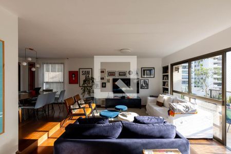 Sala de apartamento para alugar com 4 quartos, 210m² em Santa Cecilia, São Paulo