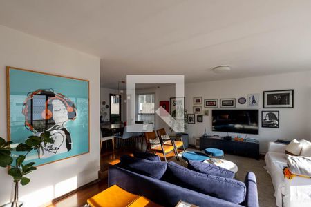 Sala de apartamento para alugar com 4 quartos, 210m² em Santa Cecilia, São Paulo