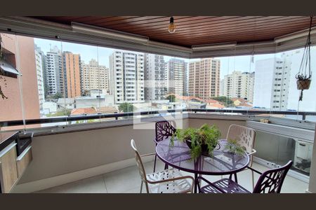 Varanda de apartamento à venda com 3 quartos, 179m² em Santa Paula, São Caetano do Sul
