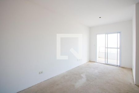 Sala de apartamento à venda com 3 quartos, 86m² em Vila Alzira, Santo André