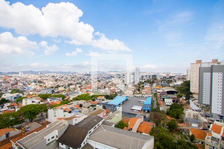Vista da sala de apartamento à venda com 3 quartos, 86m² em Vila Alzira, Santo André