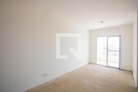 Sala de apartamento à venda com 3 quartos, 86m² em Vila Alzira, Santo André