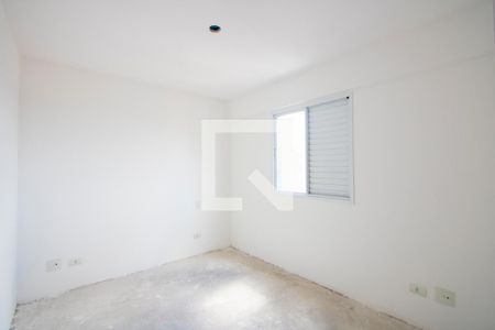 Quarto 1 - Suíte de apartamento à venda com 3 quartos, 85m² em Vila Alzira, Santo André