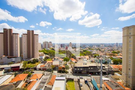 Vista da sala de apartamento à venda com 3 quartos, 86m² em Vila Alzira, Santo André