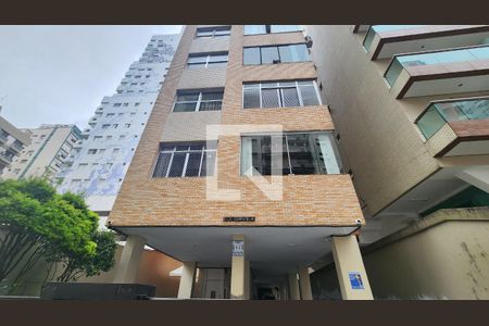 Fachada de apartamento para alugar com 1 quarto, 60m² em Gonzaga, Santos