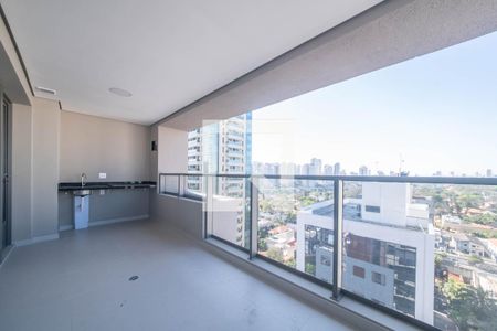 Varanda de apartamento à venda com 3 quartos, 81m² em Brooklin, São Paulo