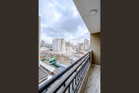 Varanda do Quarto de apartamento à venda com 1 quarto, 38m² em Brás, São Paulo