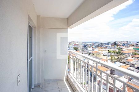 Varanda da Sala de apartamento à venda com 2 quartos, 56m² em Centro, Diadema