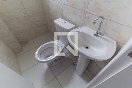 Banheiro Social de apartamento à venda com 1 quarto, 30m² em Vila Bela, São Paulo