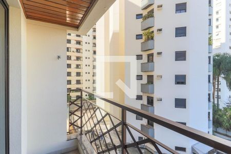 Varanda da Sala de apartamento à venda com 2 quartos, 86m² em Cidade Monções, São Paulo