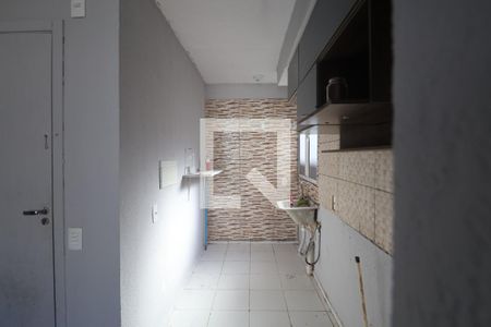 Cozinha e Área de Serviço de apartamento à venda com 2 quartos, 38m² em Estância Velha, Canoas