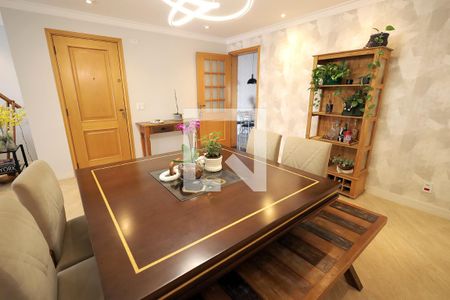 Sala de Jantar de apartamento à venda com 3 quartos, 129m² em Vila Assunção, Santo André
