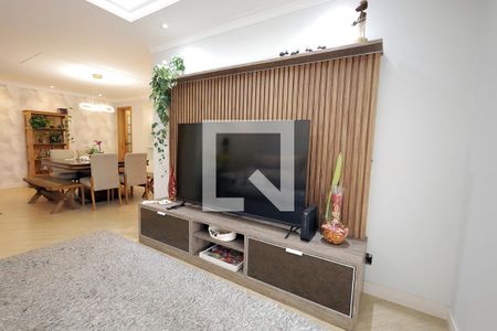 Sala de apartamento à venda com 3 quartos, 129m² em Vila Assunção, Santo André