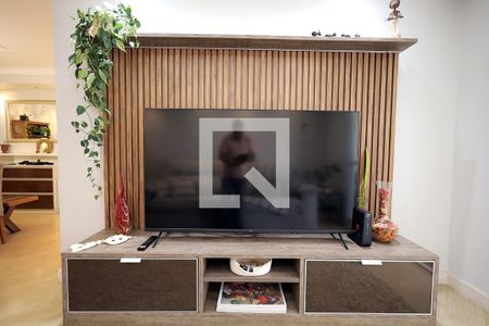 Sala de apartamento à venda com 3 quartos, 129m² em Vila Assunção, Santo André