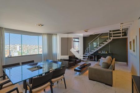 Sala de apartamento à venda com 4 quartos, 246m² em Nova Floresta, Belo Horizonte