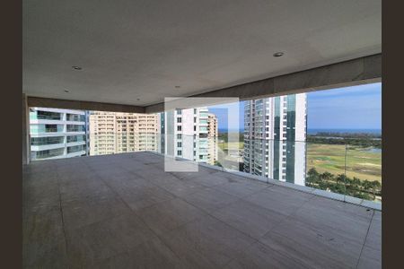 Varanda de apartamento à venda com 4 quartos, 384m² em Barra da Tijuca, Rio de Janeiro