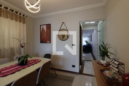 Sala de Jantar de casa à venda com 3 quartos, 247m² em Parque das Nações, Santo André