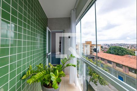 Varanda da Suíte de apartamento à venda com 2 quartos, 133m² em Nova Esperança, Belo Horizonte