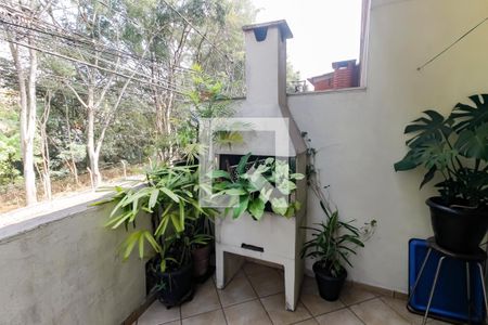 Varanda - churrasqueira de casa para alugar com 3 quartos, 110m² em Jardim América, Taboão da Serra