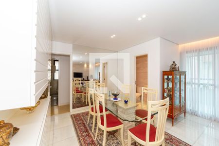 Sala de apartamento à venda com 4 quartos, 136m² em Belvedere, Belo Horizonte