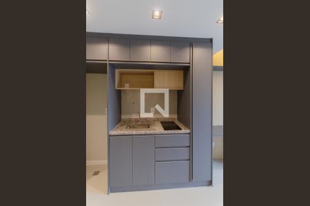 Cozinha de apartamento para alugar com 1 quarto, 25m² em Cursino, São Paulo