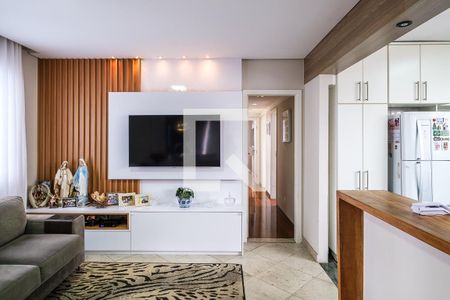 Sala de apartamento à venda com 4 quartos, 135m² em Cidade Nova, Belo Horizonte