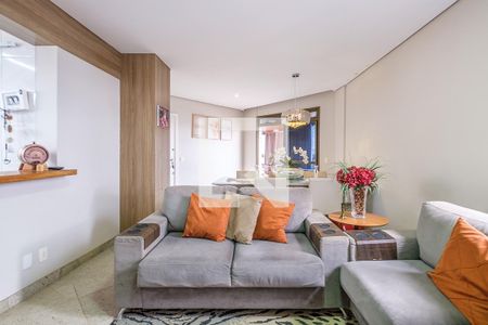 Sala de apartamento à venda com 4 quartos, 135m² em Cidade Nova, Belo Horizonte