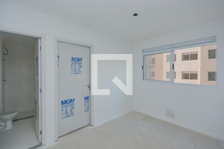 Sala/Cozinha de apartamento à venda com 2 quartos, 34m² em Veleiros, São Paulo