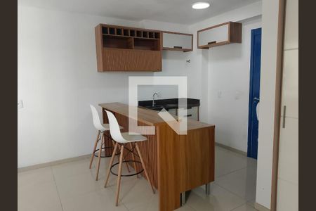 Sala/Cozinha de kitnet/studio à venda com 1 quarto, 26m² em Bonfim, Osasco