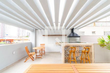 Área comum de kitnet/studio para alugar com 1 quarto, 16m² em Vila Santa Clara, São Paulo