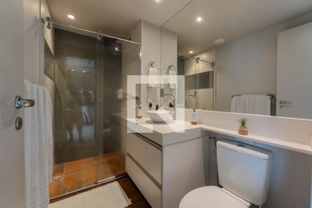 Banheiro de apartamento à venda com 1 quarto, 50m² em Bela Vista, São Paulo