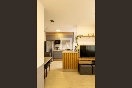 Sala/Cozinha de apartamento à venda com 2 quartos, 36m² em Pedreira, São Paulo