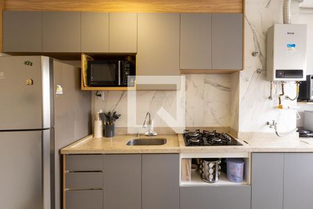 Sala/Cozinha de apartamento à venda com 2 quartos, 36m² em Pedreira, São Paulo