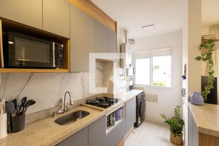 Sala/Cozinha de apartamento à venda com 2 quartos, 36m² em Pedreira, São Paulo