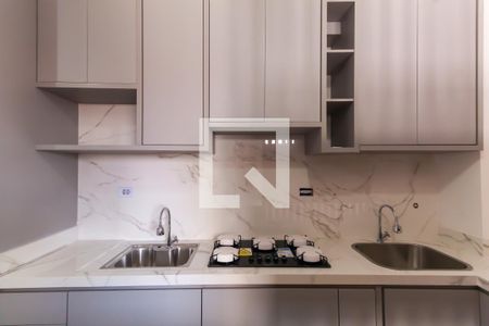 Sala/Cozinha de apartamento para alugar com 2 quartos, 50m² em Vila Bertioga, São Paulo