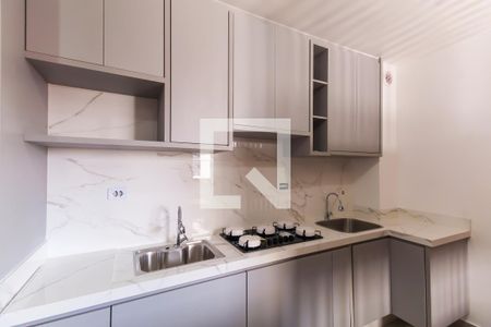 Sala/Cozinha de apartamento para alugar com 2 quartos, 50m² em Vila Bertioga, São Paulo