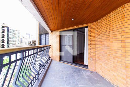 Varanda de apartamento à venda com 4 quartos, 203m² em Perdizes, São Paulo