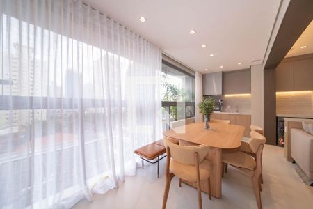 Sala - Varanda de apartamento para alugar com 2 quartos, 81m² em Brooklin, São Paulo