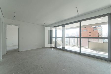 Sala de apartamento para alugar com 2 quartos, 81m² em Brooklin, São Paulo