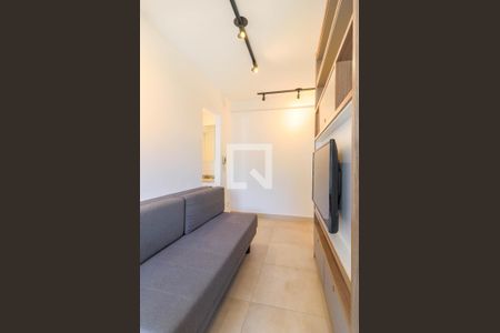 Sala de apartamento para alugar com 1 quarto, 35m² em Santo Amaro, São Paulo