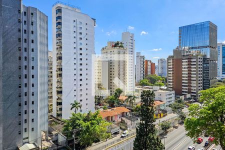 Vista da Varanda da Sala de apartamento para alugar com 1 quarto, 35m² em Santo Amaro, São Paulo