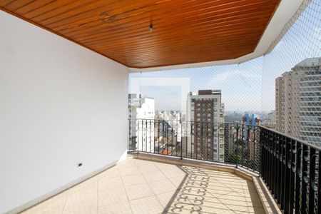 Varanda e Vista da Sala de Estar de apartamento à venda com 5 quartos, 669m² em Paraíso, São Paulo