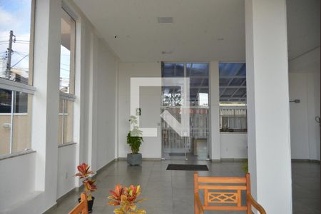 Hall de entrada de apartamento à venda com 2 quartos, 55m² em Parque das Nações, Santo André