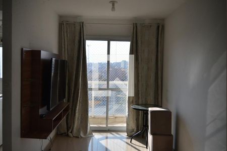 Sala de apartamento à venda com 2 quartos, 55m² em Parque das Nações, Santo André