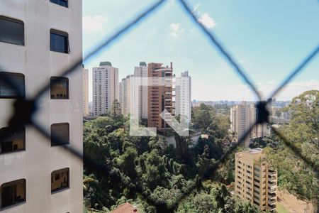 Vista da Varanda da Sala de apartamento para alugar com 1 quarto, 57m² em Vila Andrade, São Paulo