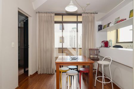 Sala de apartamento para alugar com 1 quarto, 57m² em Vila Andrade, São Paulo