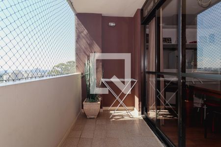 Varanda da Sala de apartamento para alugar com 1 quarto, 57m² em Vila Andrade, São Paulo