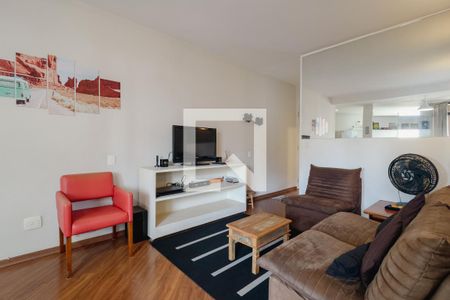 Sala de apartamento para alugar com 1 quarto, 57m² em Vila Andrade, São Paulo